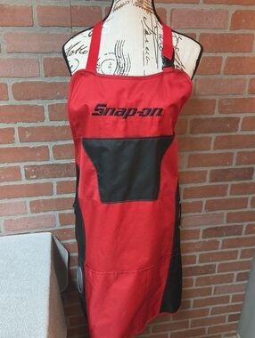 Snap-on Red & Black Utility Apron